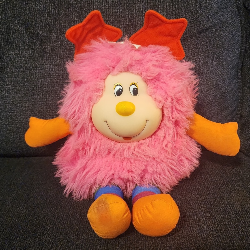 VINTAGE RAINBOW BRITE PLUSH‎ 13" - TWINK PINK SPRITE 1983 HALLMARK